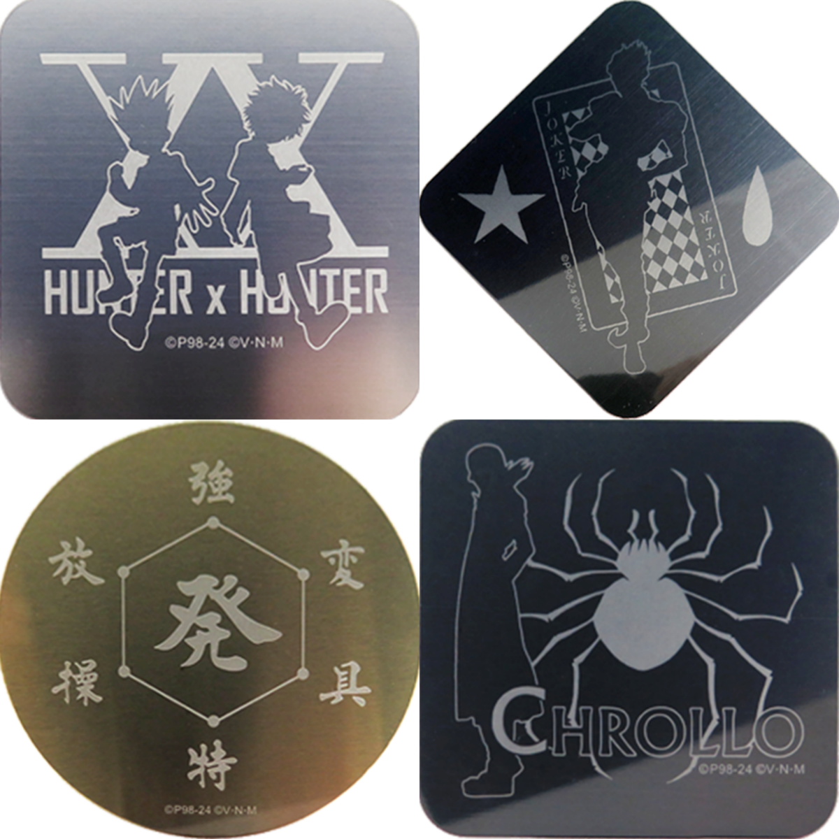 限量獵人金屬杯墊350元