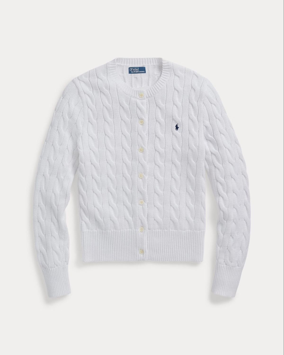 Polo Ralph Lauren 麻花針織開襟衫