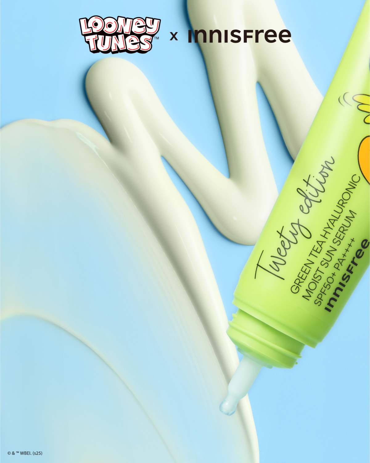 INNISFREE 綠茶保濕防曬組(Tweety限量版),NT$780