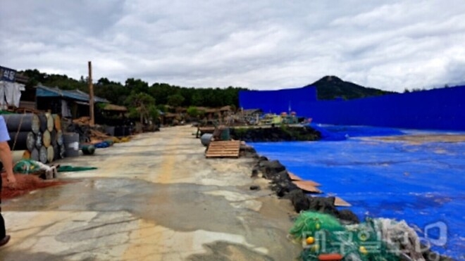 《苦盡柑來遇見你》當中的海洋是CG特效打造。