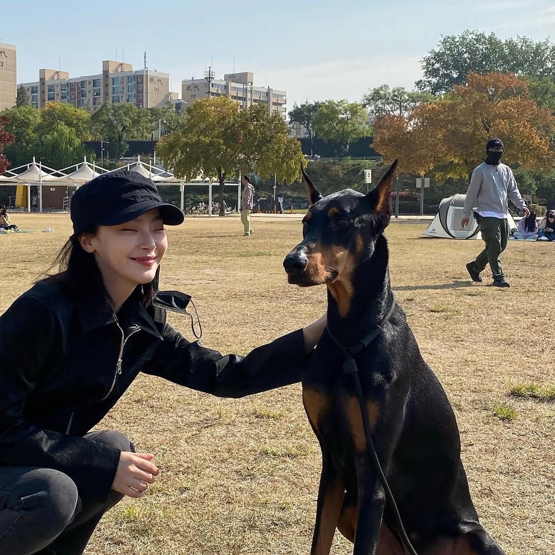崔熙真超喜歡狗狗