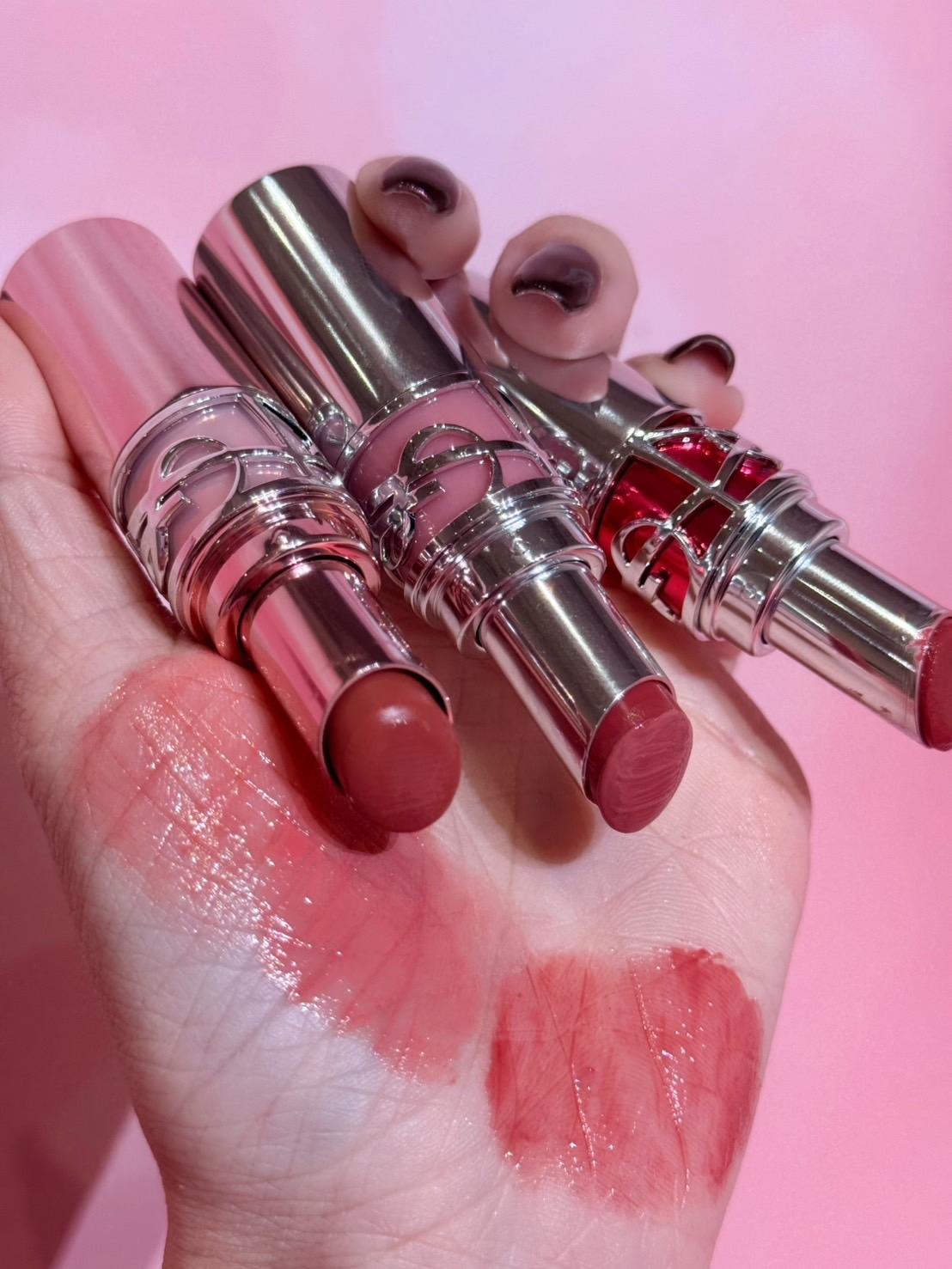 YSL情挑誘光全新「戀愛裸粉色選」