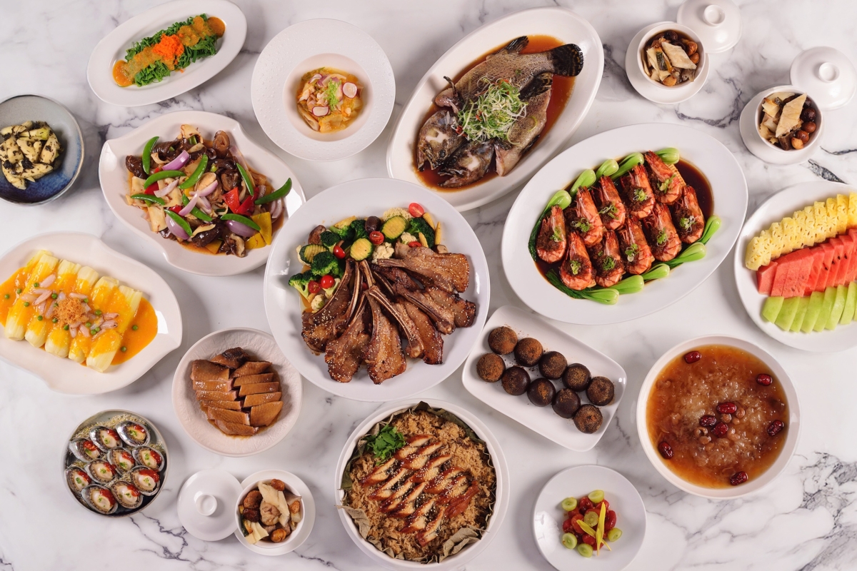 礁溪寒沐酒店宴會廳母親節「中式10人桌菜」