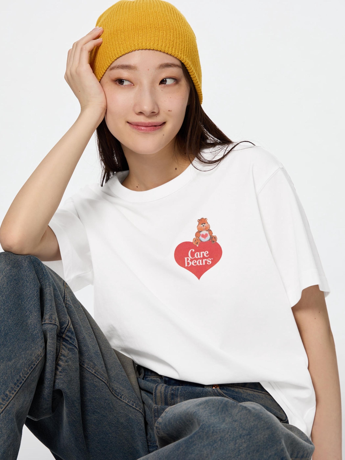 GU X Care Bears女裝印花T恤,NT$490