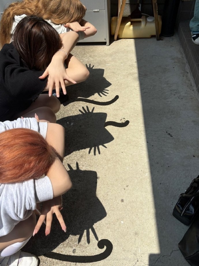 貓咪影子還要P上尾巴才可愛