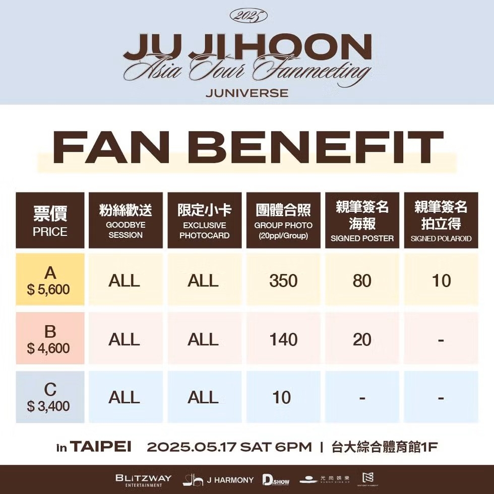 朱智勛2025粉絲見面會《JUNIVERSE》福利一覽。