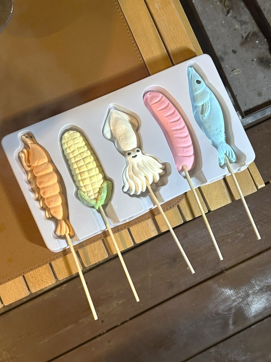 No Brand食物造型BBQ棉花糖