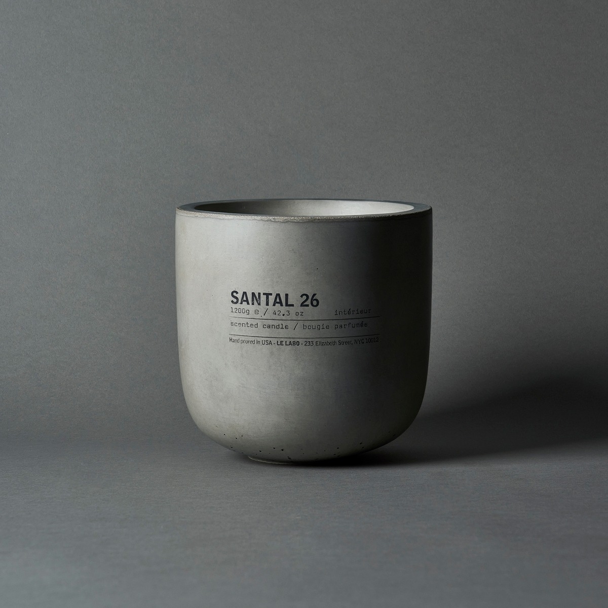 LE LABO 檀香 26 大型水泥蠟燭,NT$18,000