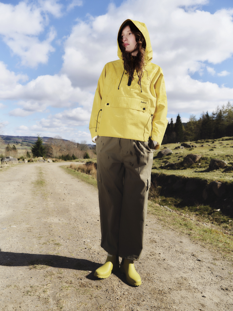 Barbour Lola防水罩衫外套，NT$10,700