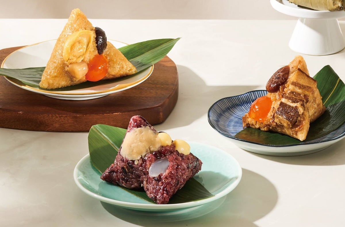 摩斯3款美味端午粽，讓人好運接「粽」而來。