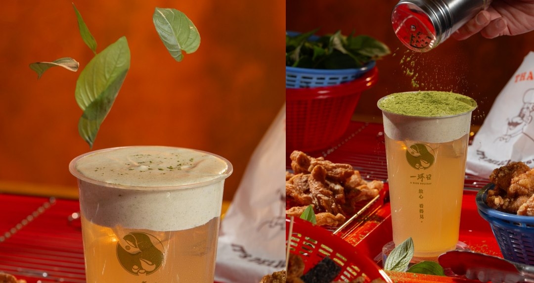 一沐日獨創全台推出「高讚塔奶蓋烏龍綠」,成功創造熱烈話題!