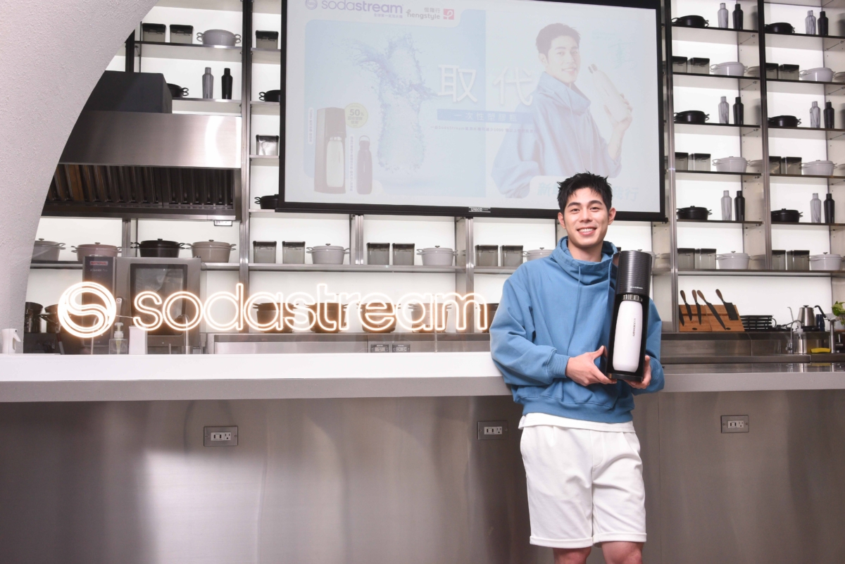 SodaStream宣佈詹懷雲成為新品牌年度代言人