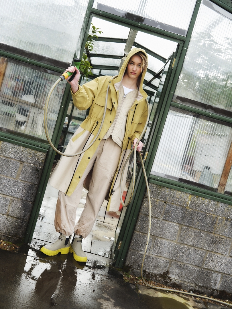 Barbour Evie防潑水派克大衣，NT$17,000