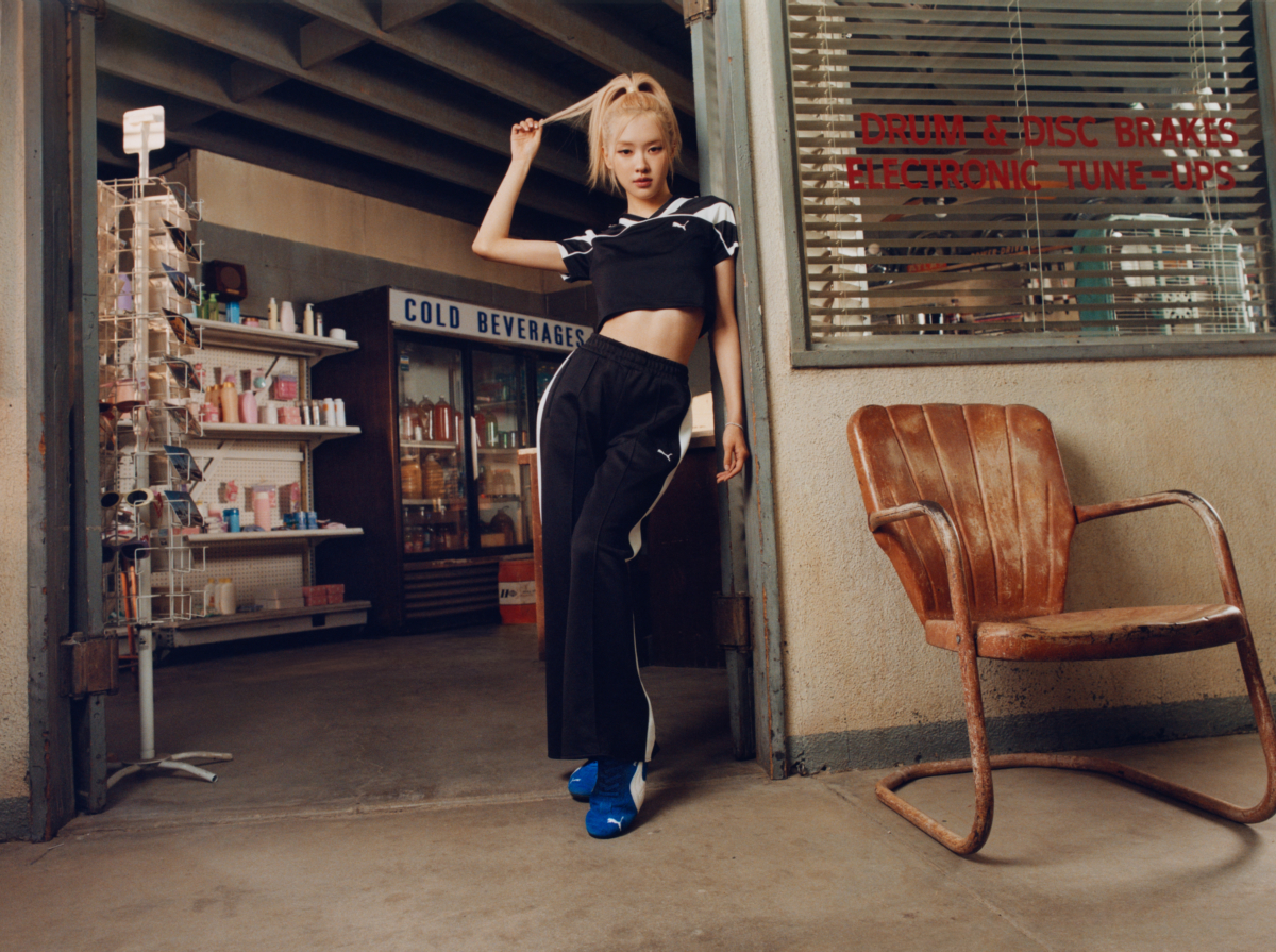 Rosé X PUMA SPEEDCAT OG「寶藍色」,NT$3,280