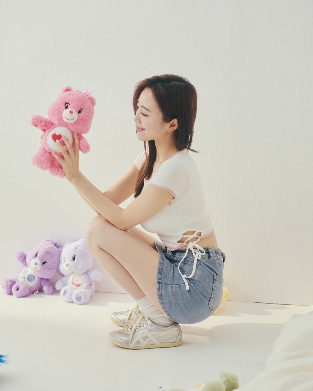 WAVE SHINE挺波衣-Care bears系列CheerBear滾邊綁帶bra上衣,NT$1,090