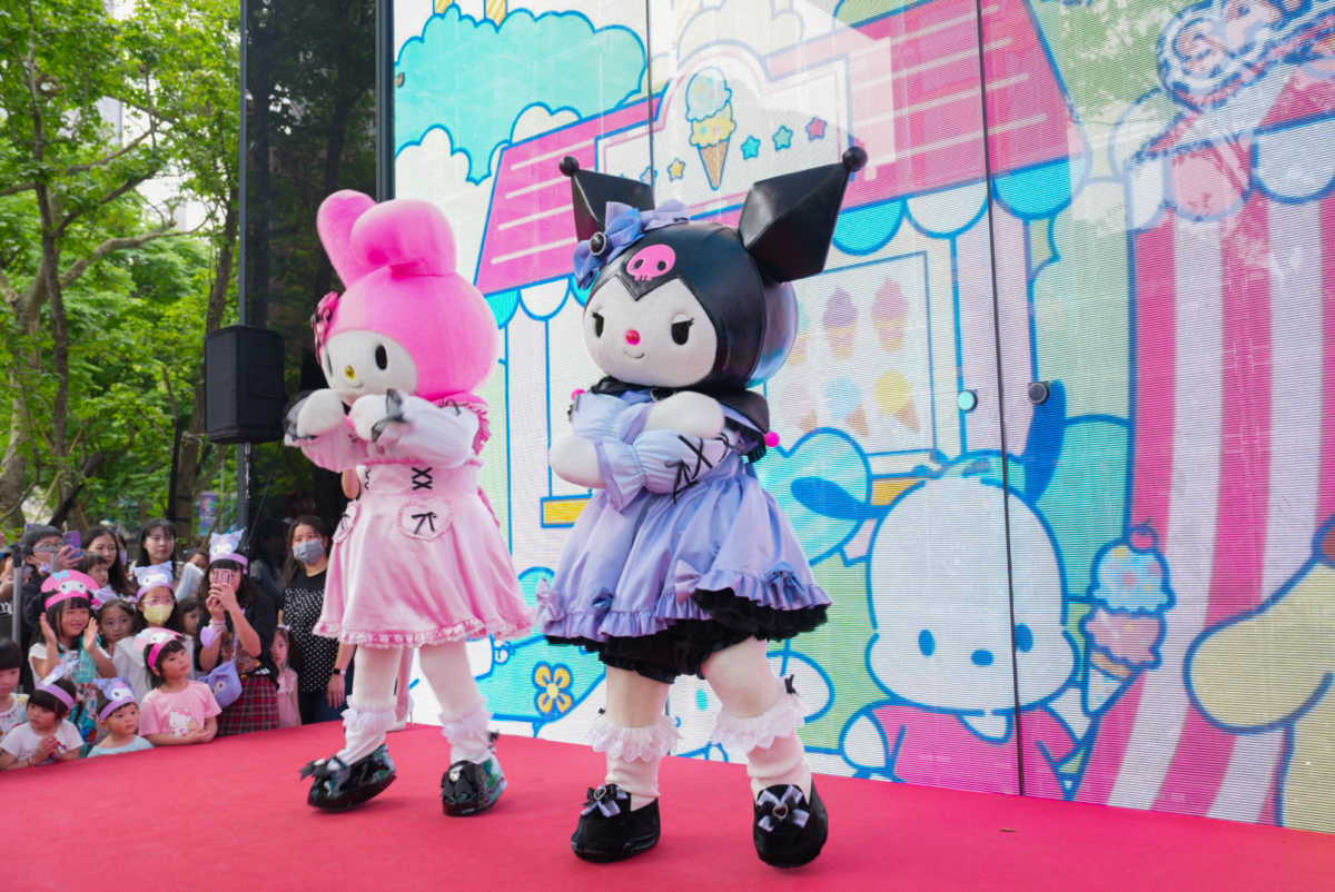 美樂蒂、庫洛米現場表演