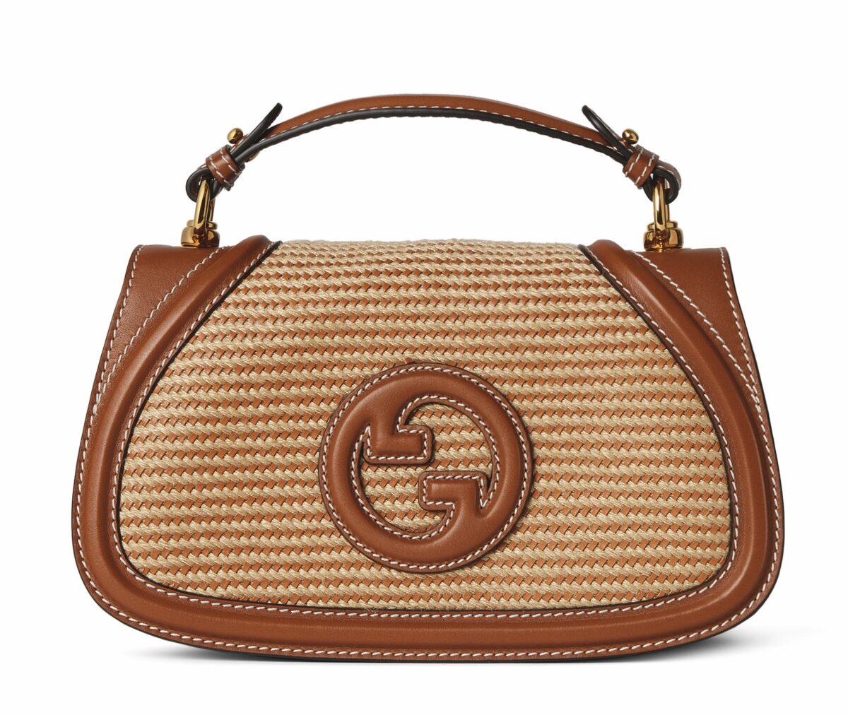 Gucci Blondie 中型編織包，NT$ 32,400