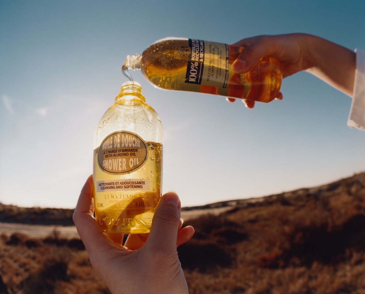 L’OCCITANE 杏仁沐浴油補充瓶500ml