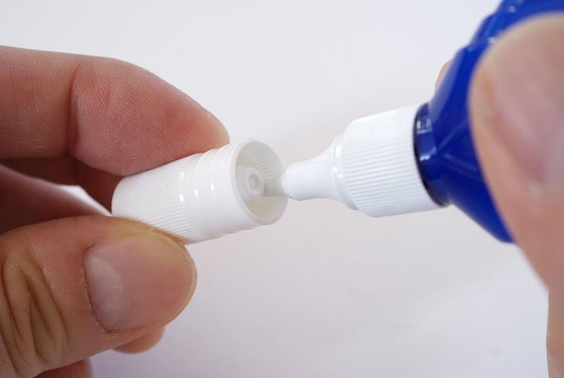 Pentel立可白蓋子上有巧思設計