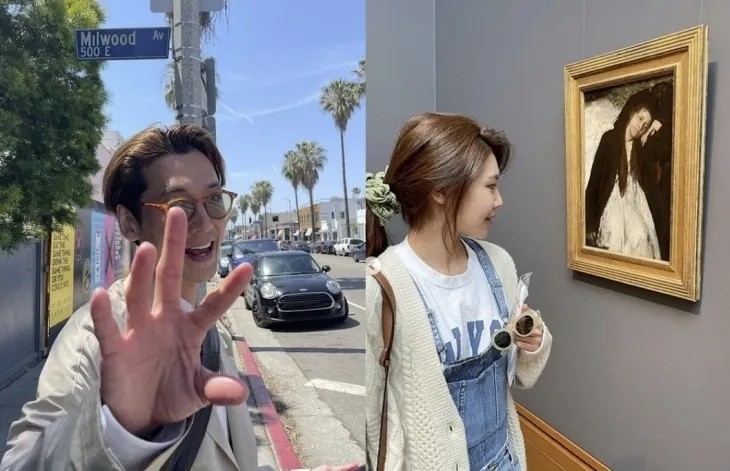 鄭敬淏、秀英過往約會時曾被網友野生捕獲。