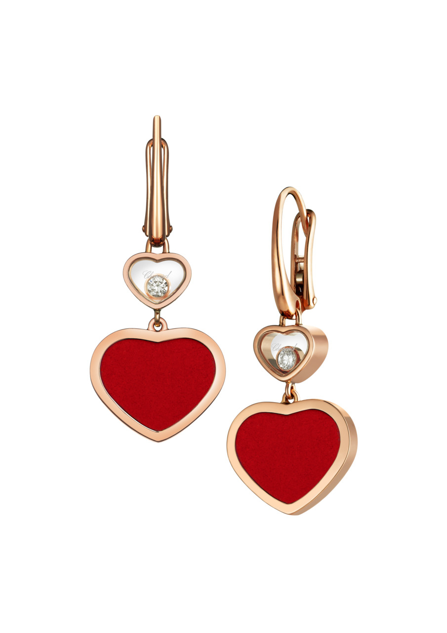 蕭邦 Happy Hearts系列耳環,NT$143,000