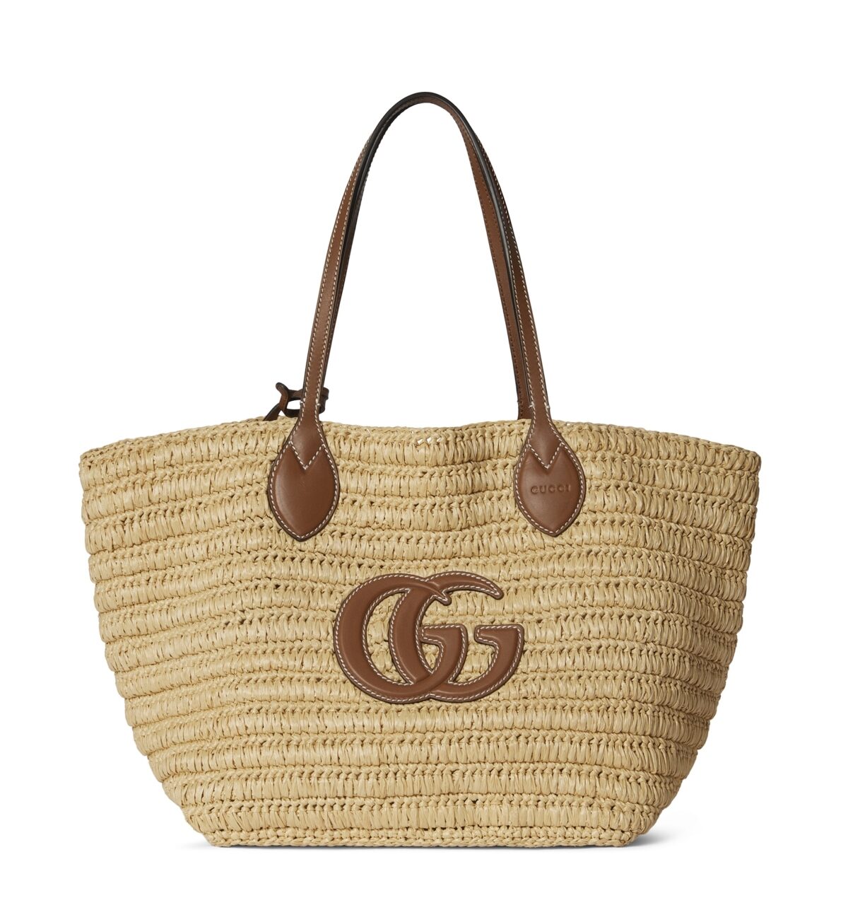 Gucci 中型編織托特包，NT$ 76,500