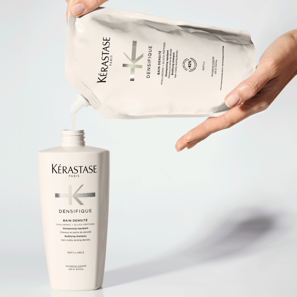 KÉRASTASE 巴黎卡詩 白金賦活淨髮浴 500ml 補充包，NT$1,950