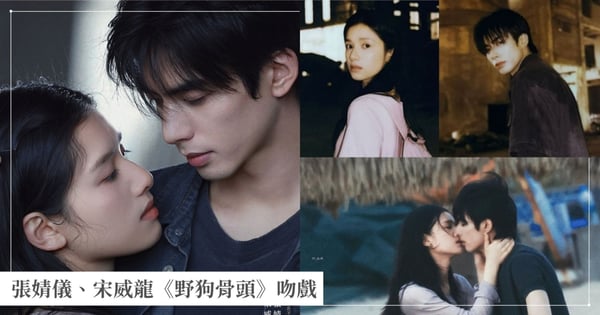 《藏海傳》張婧儀、《韶華若錦》宋威龍組CP!《野狗骨頭》吻戲路透照曝光,深情親吻超甜❤️