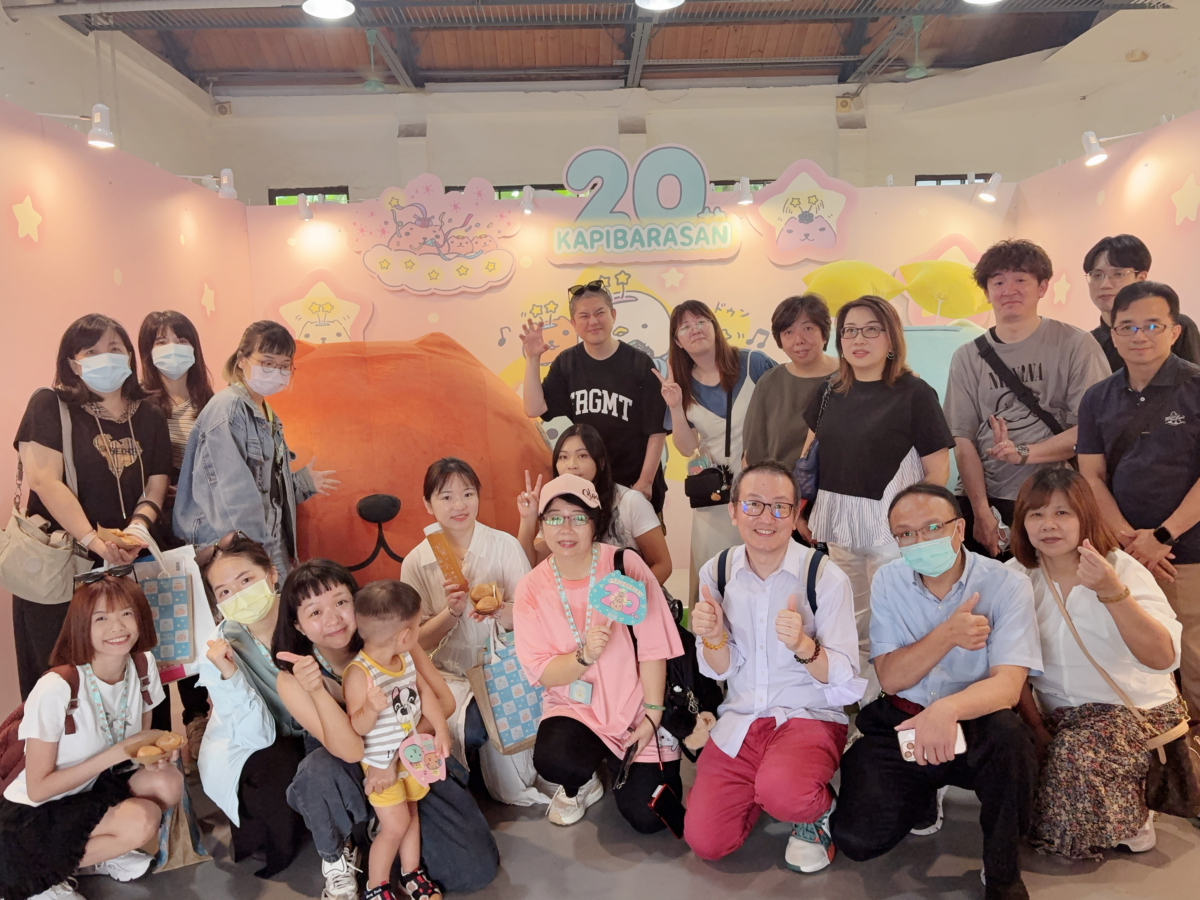 日本療癒系「水豚君」歡慶20週年今（20）日開設快閃店於華山文創園區盛大登場