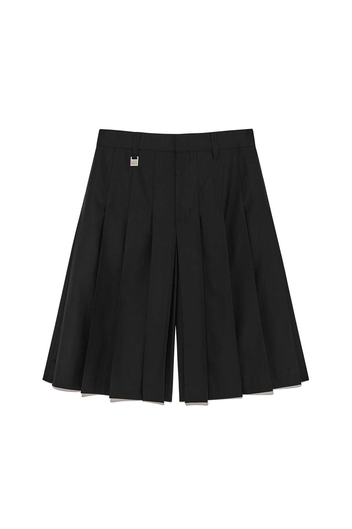 MATIN KIM BERMUDA PLEATS SKIRT PANTS_BLACK,NT$5,090
