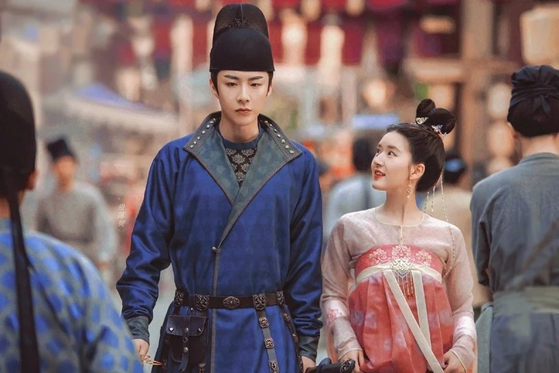 《長歌行》男、女配角劉宇寧與趙露思被封為「皓嫣CP」。