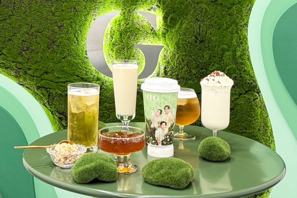 人氣夯團「告五人」是「UG」茶飲代言人，今年夏季再度重磅合作。