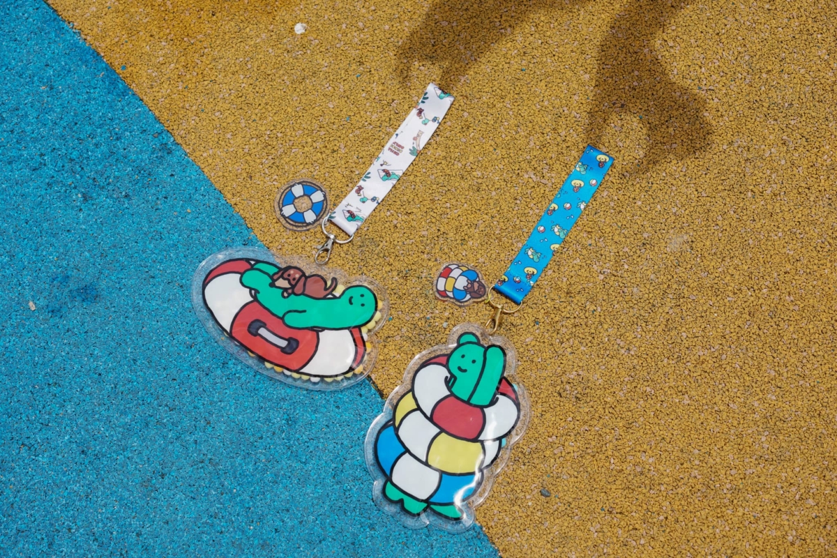 JOGUMAN 充氣卡套-BRACHIO泳圈款&漂流款 $320