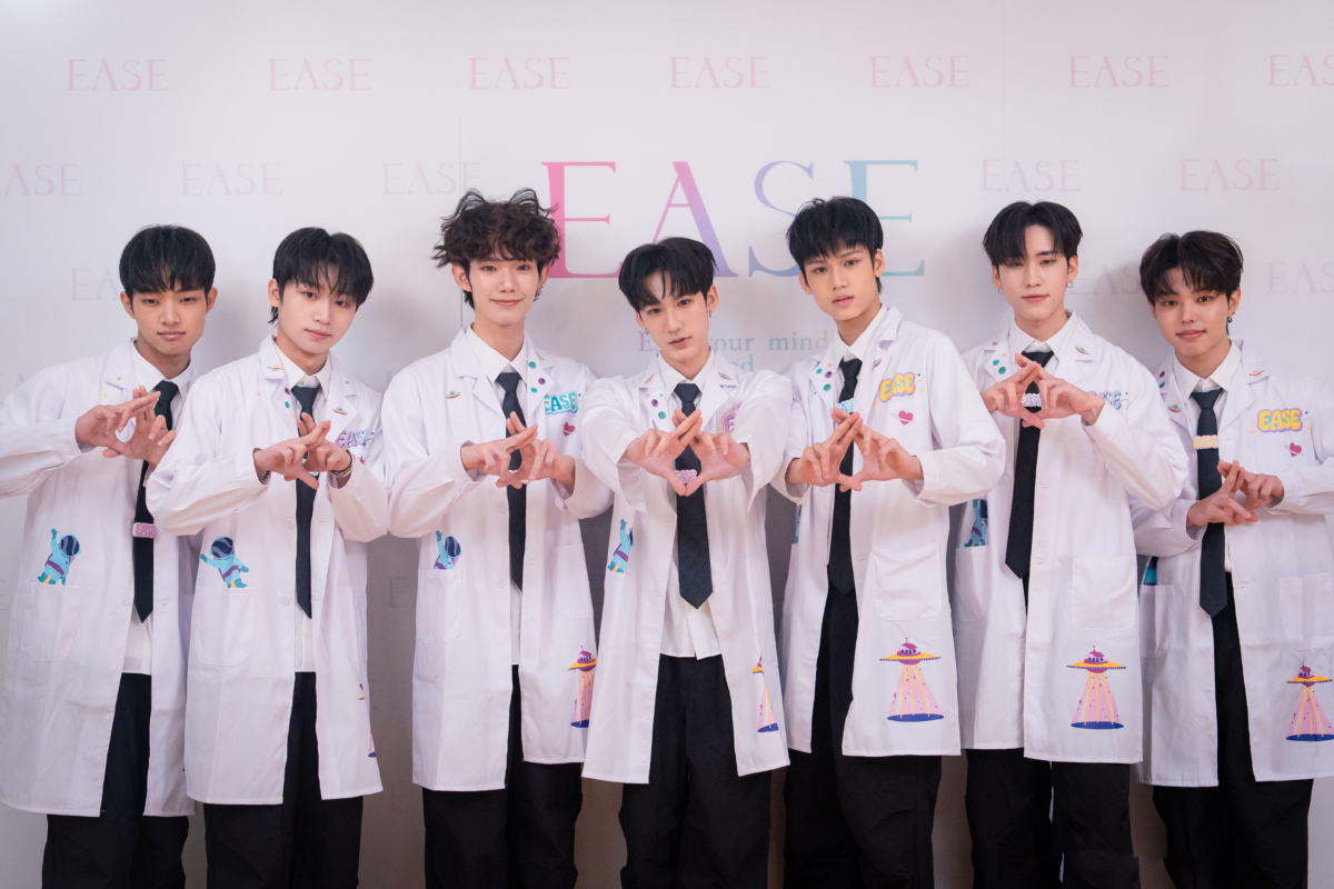 左起至琦、勝銘、鈞嘉、小新、彥旭、俊希、加藤琉士（Ease香氛提供）