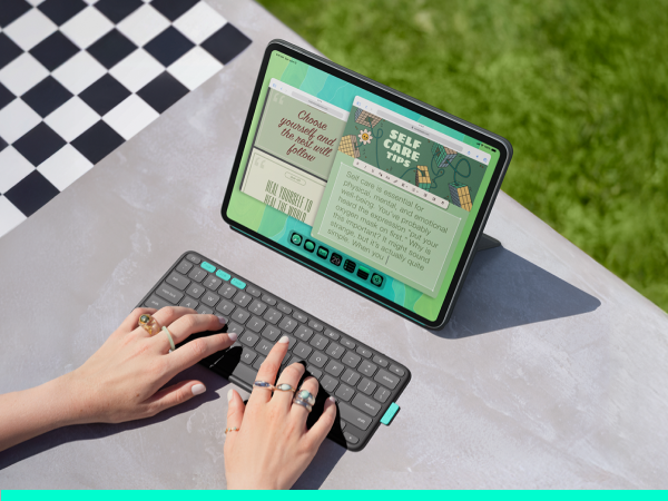 Flip Folio可靈活運用於不同場域,還能透過多裝置配對、直立式閱讀等產品設計亮點,滿足多工效率