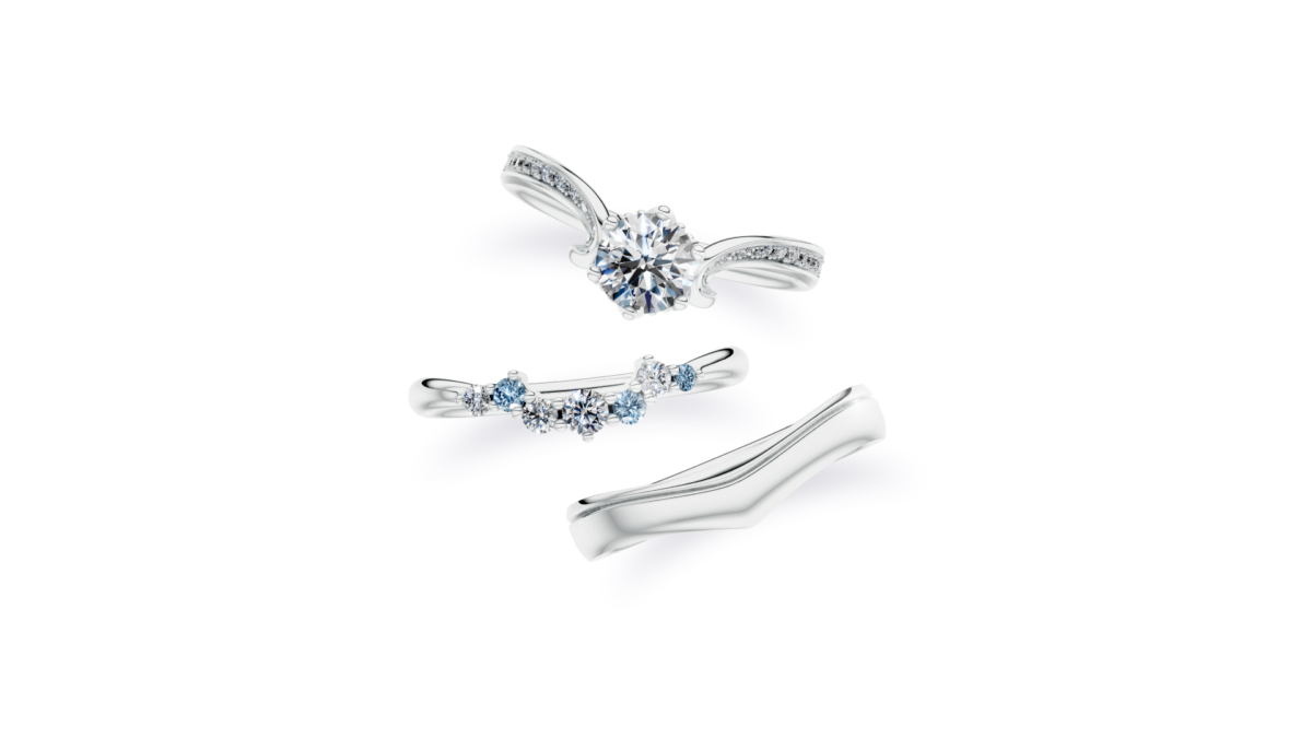 求婚鑽戒 RSDC202 NT$31,800 (不含主鑽);RBGDC002結婚對戒 NT$80,600