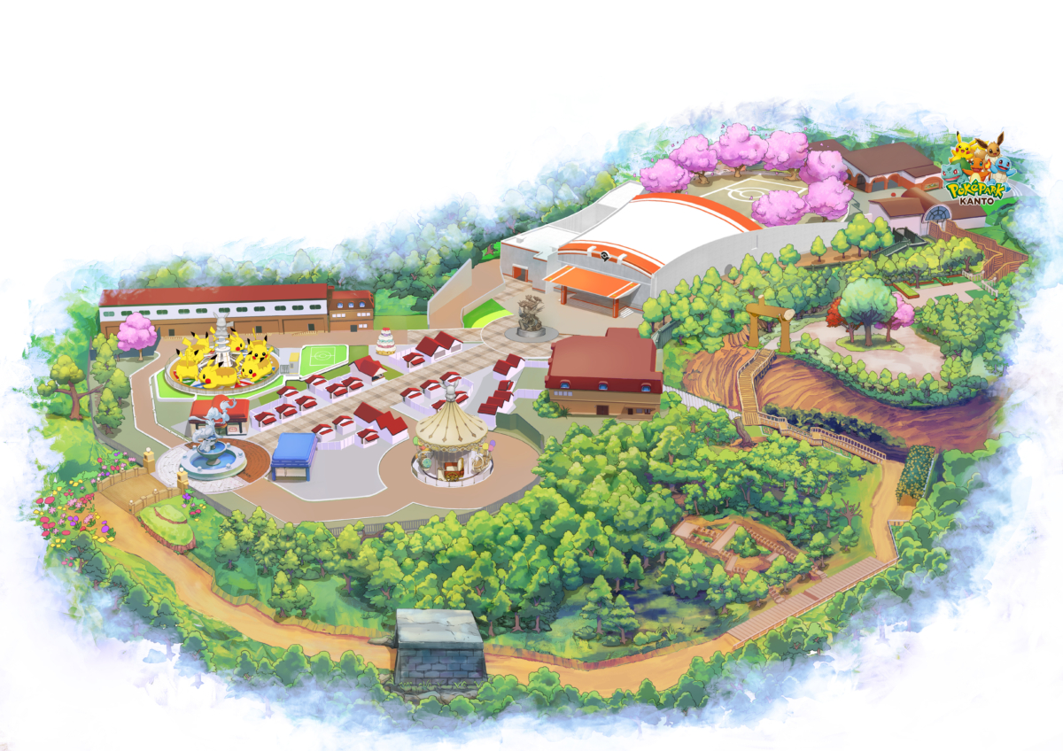PokéPark KANTO地圖