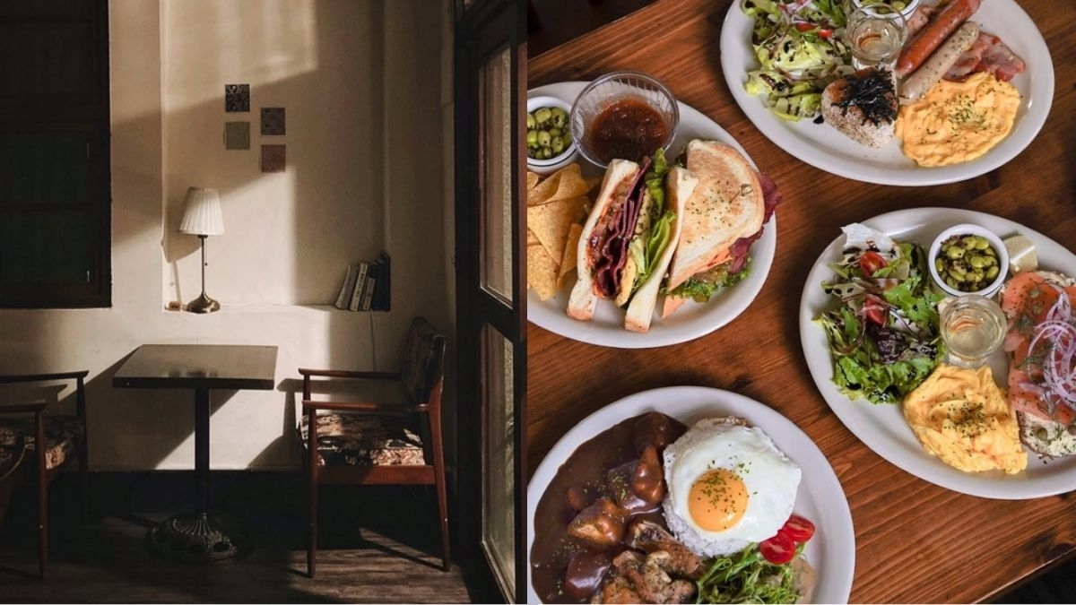 「旭舊Cafe’」裝潢保留了老屋的原始魅力。