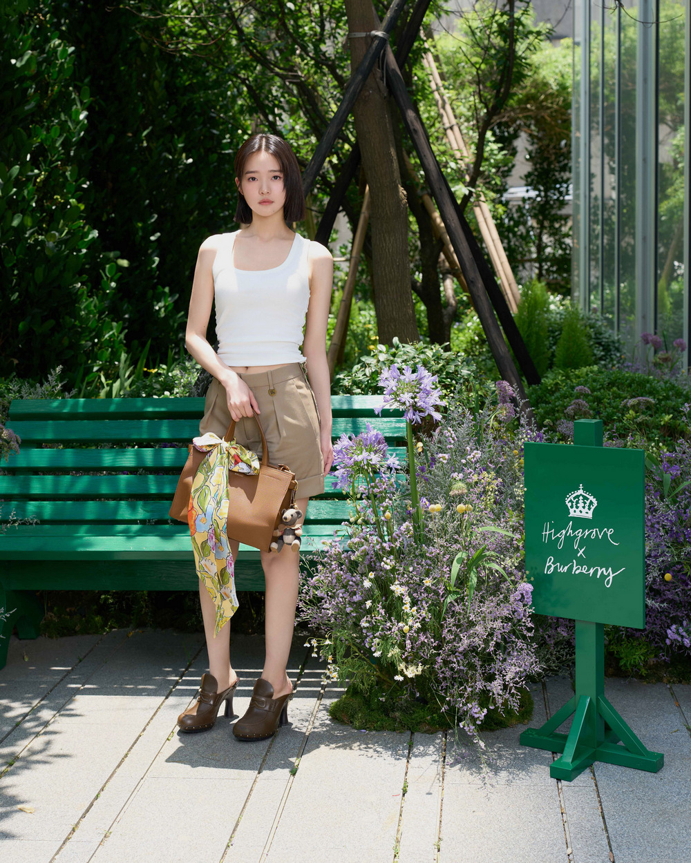 林廷憶詮釋BurberryHighgrove海格洛夫系列與新包款