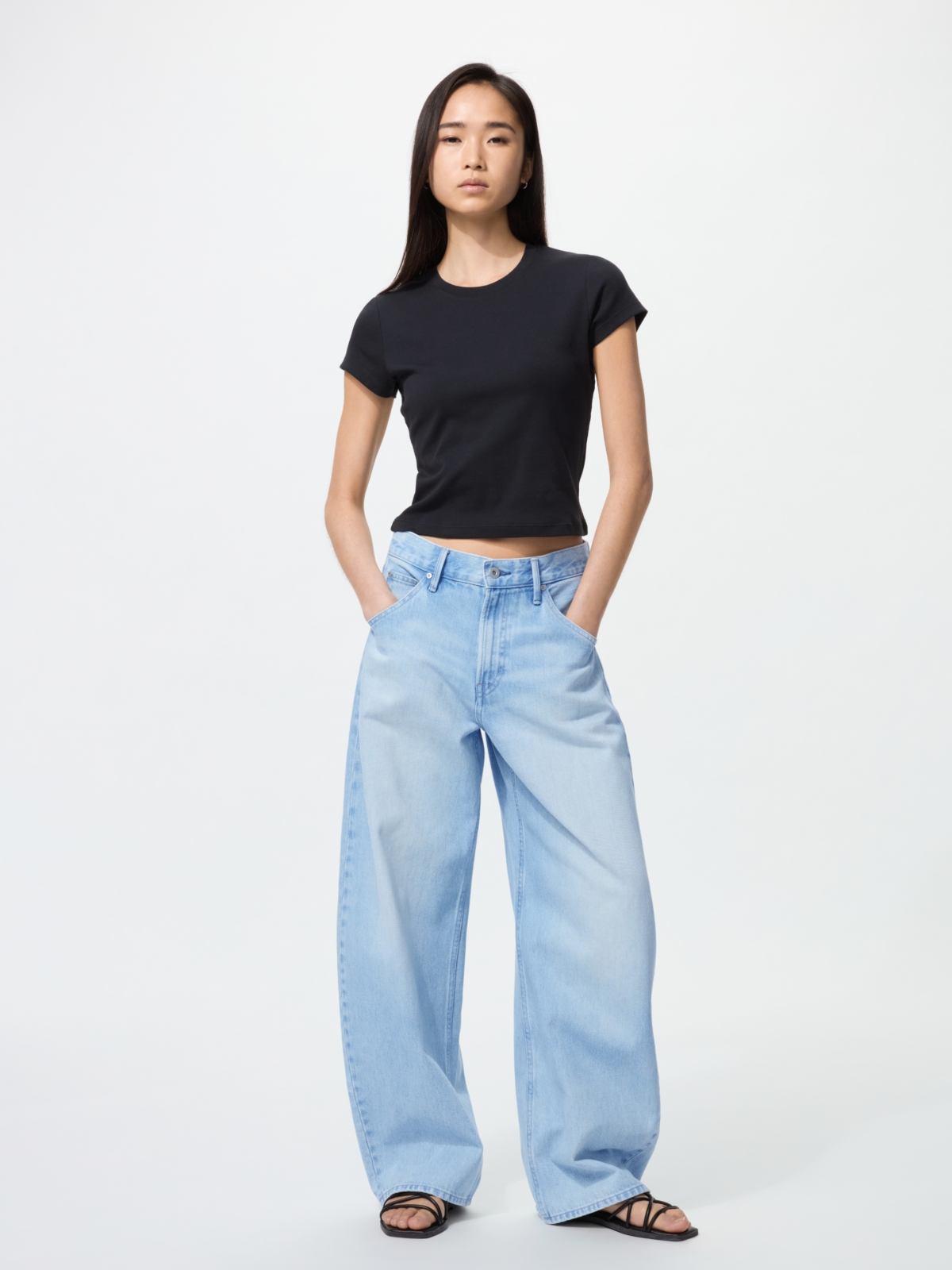 UNIQLO 女裝 繭型牛仔褲,NT$1,290