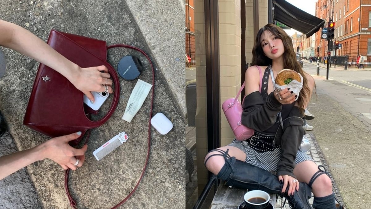 Find Kapoor無論什麼包款都能輕鬆搭配。