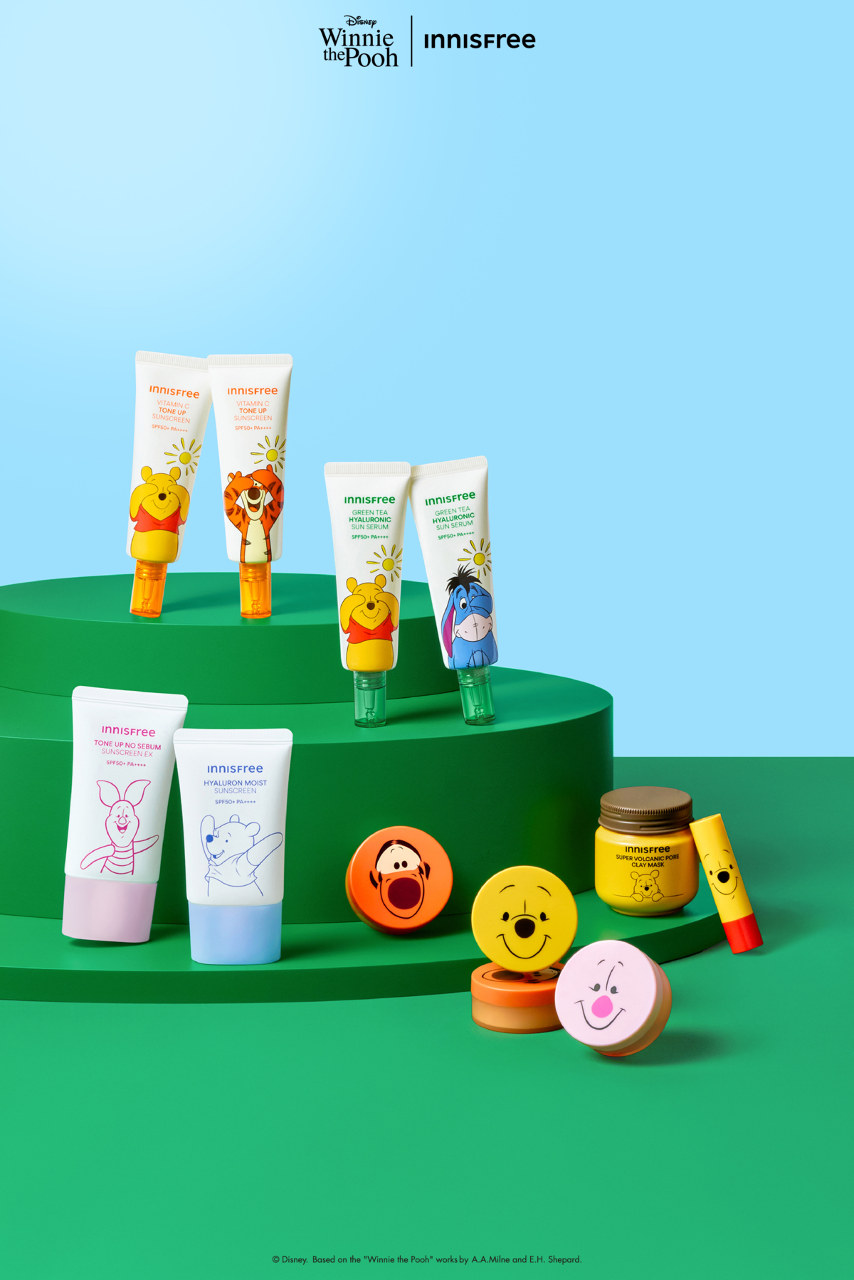 小熊維尼❤INNISFREE聯名系列