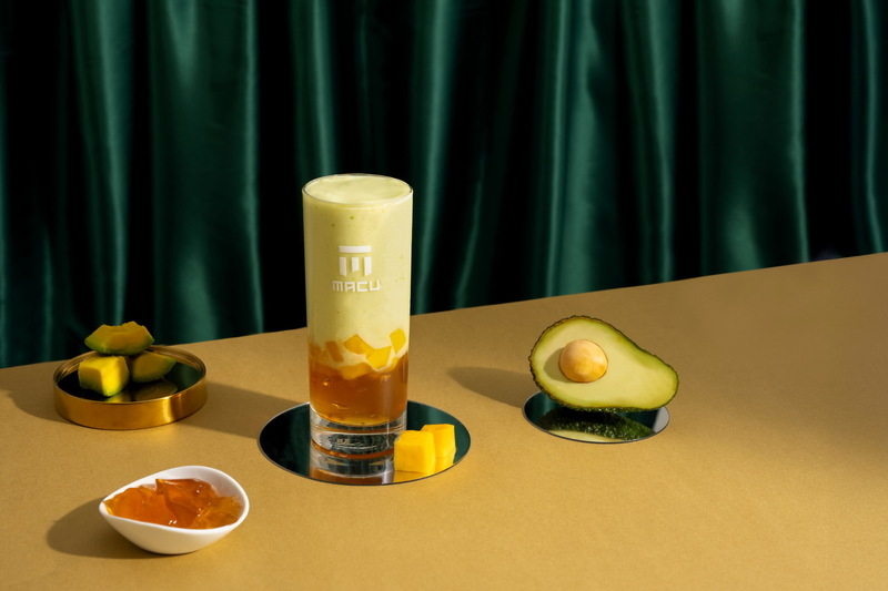 麻古茶坊豐盛新品「酪梨甘露」，將芒果與酪梨一網打盡。