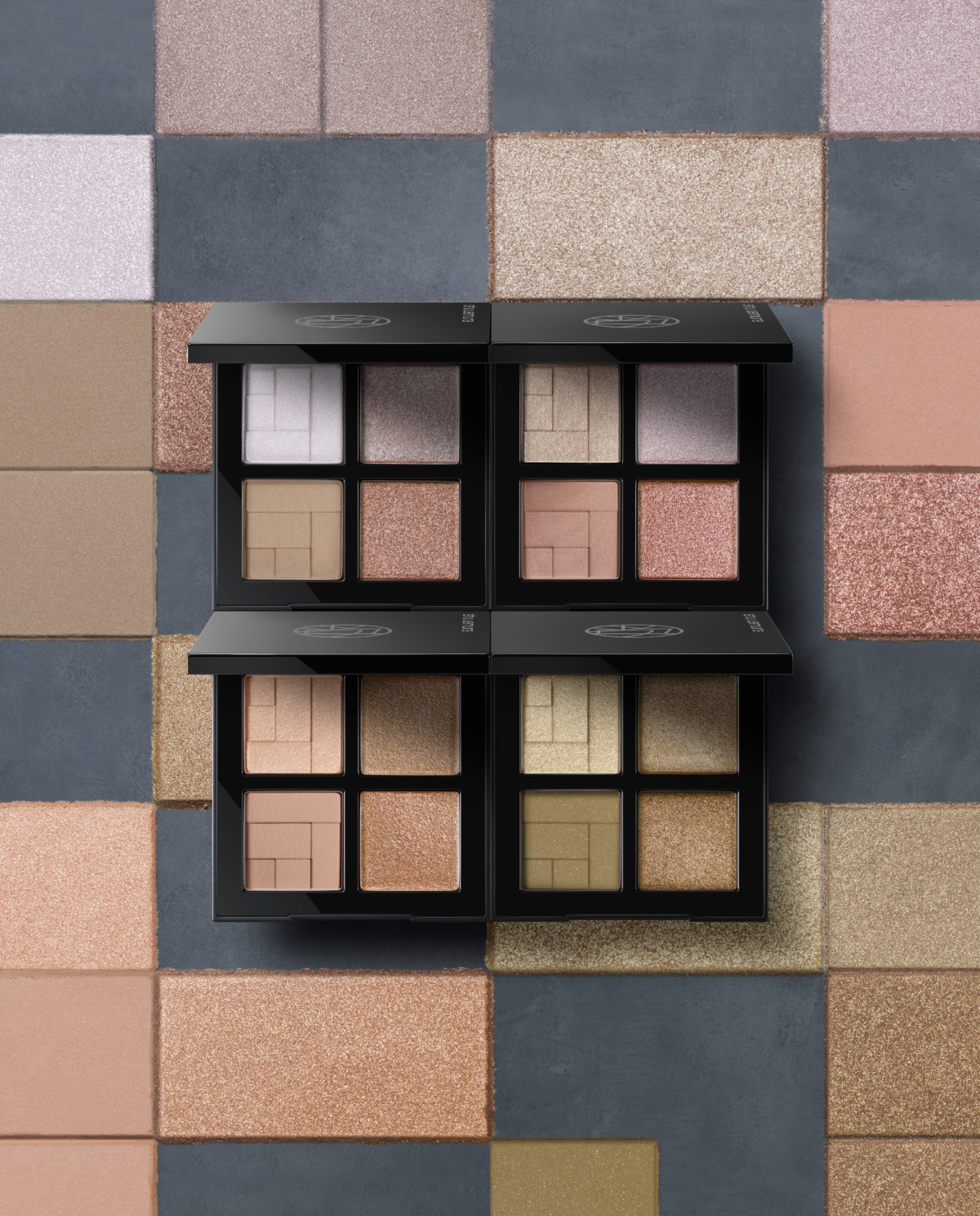 shu uemura 植村秀 冷萃摩卡棕 4色眼影盤，NT$2,250