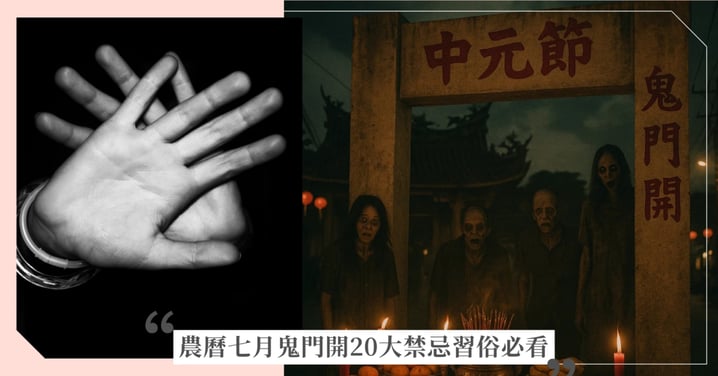 農曆七月鬼門開20大禁忌與習俗必看，這些事千萬別做！