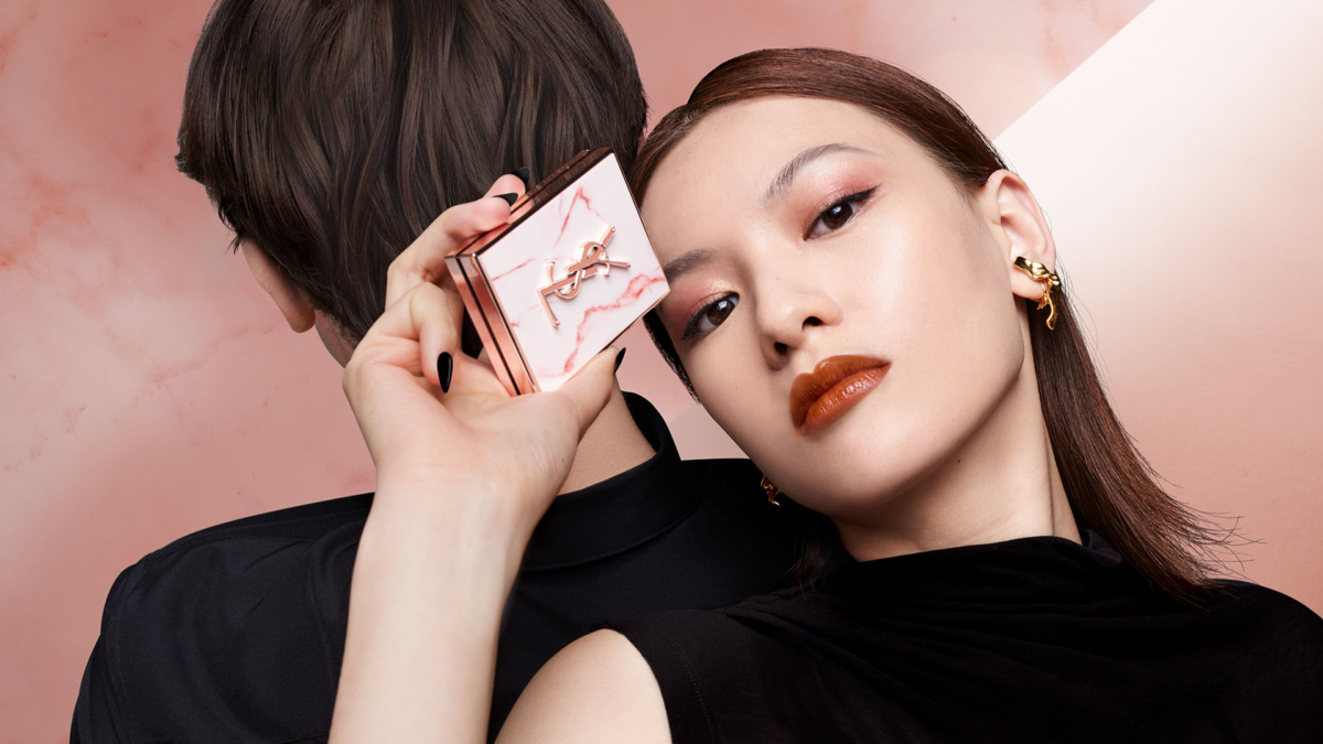 YSL 2025七夕情人節限定版 時尚四色眼影盤 #825心動烙印，NT$3,100