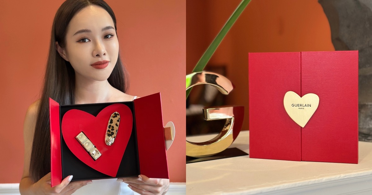 嬌蘭 2025七夕情人節紅寶之吻時裝週「限量晚宴禮盒包裝」