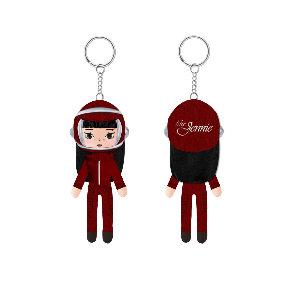 公仔鑰匙圈，台幣 690 元。