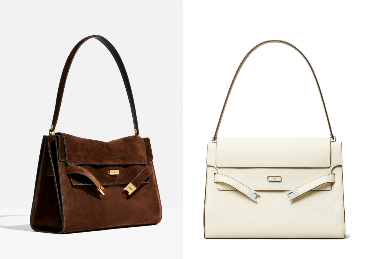 TORY BURCH Lee Radziwill 大型肩背包，NT$ 46,900 