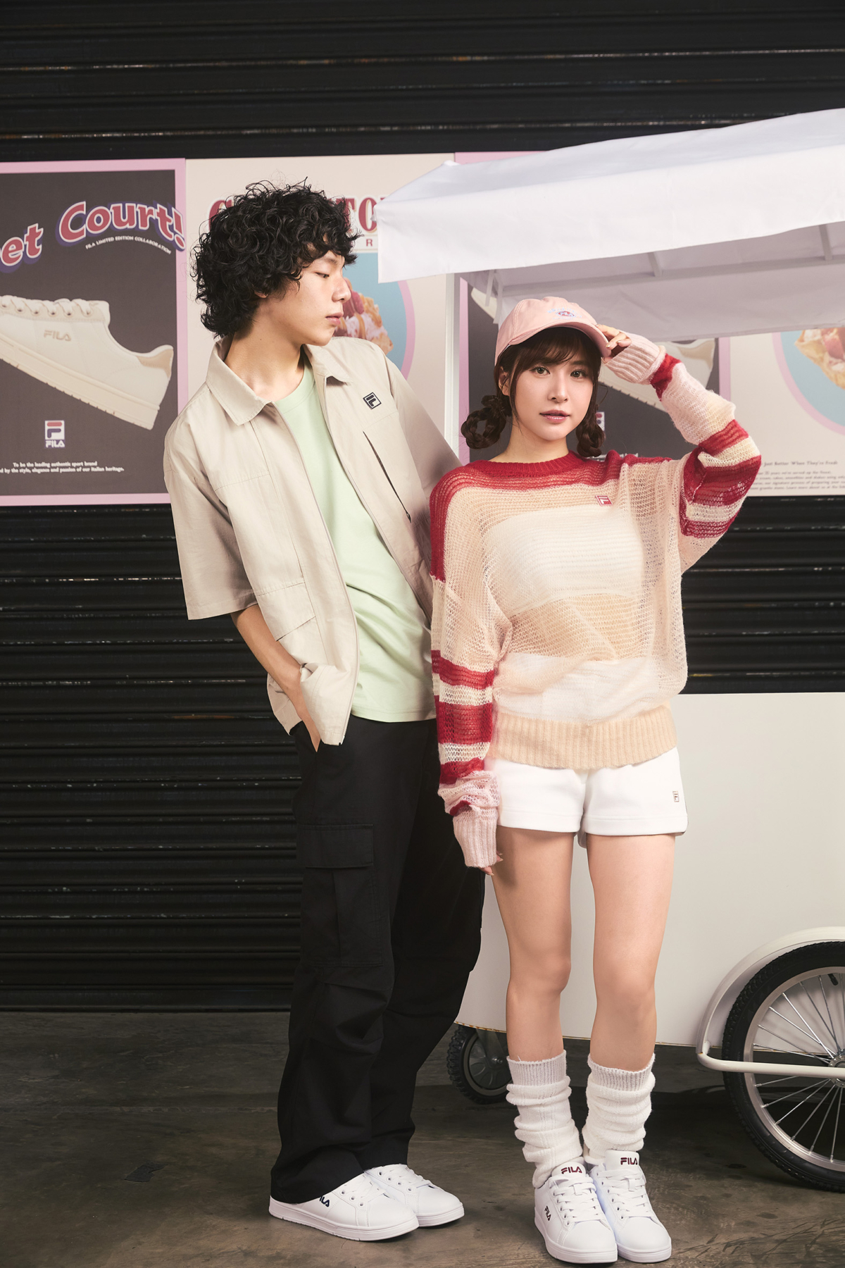 FILA 跟冰淇淋控最愛的 COLD STONE 甜蜜聯名，推出三款夢幻到不行的「甜品鞋」，把療癒魅力穿上腳！